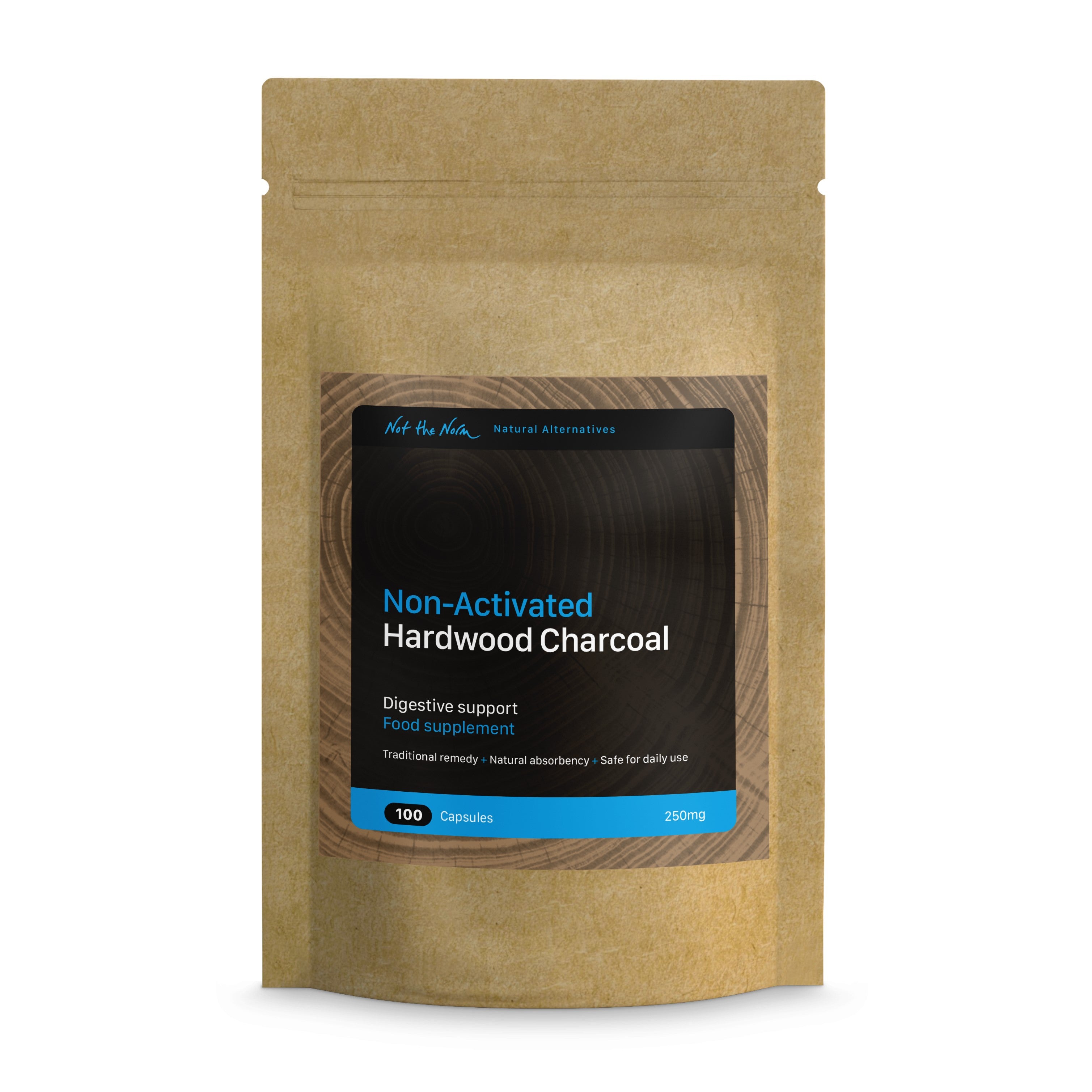 Non-Activated Hardwood Charcoal 21 capsules 100 capsules 500 capsules Not the norm digestive health food supplement Toxin relief hangover relief